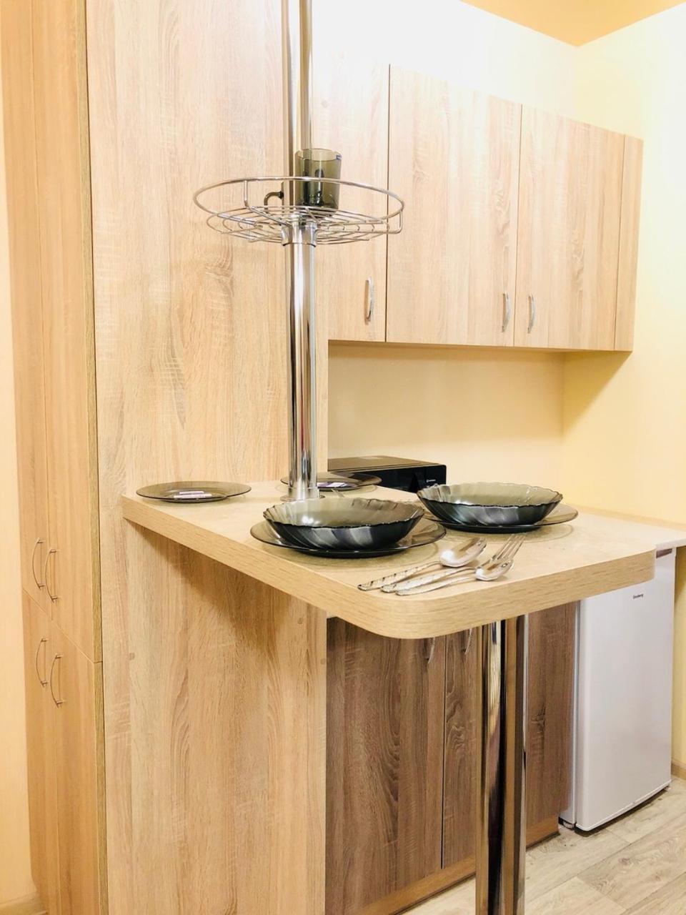 Comfortable Apartment Near Metro Kharkiv Eksteriør billede