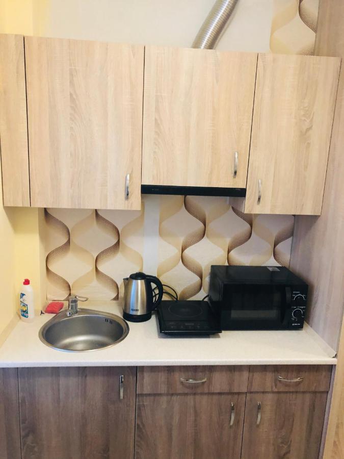 Comfortable Apartment Near Metro Kharkiv Eksteriør billede